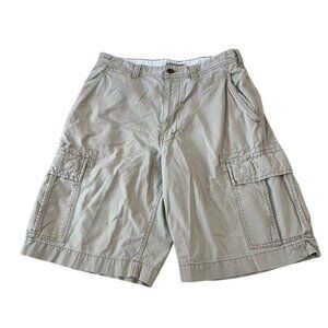 Polo Jeans Company Cargo Shorts Men’s Size 32 Waist Khaki Cotton Classic